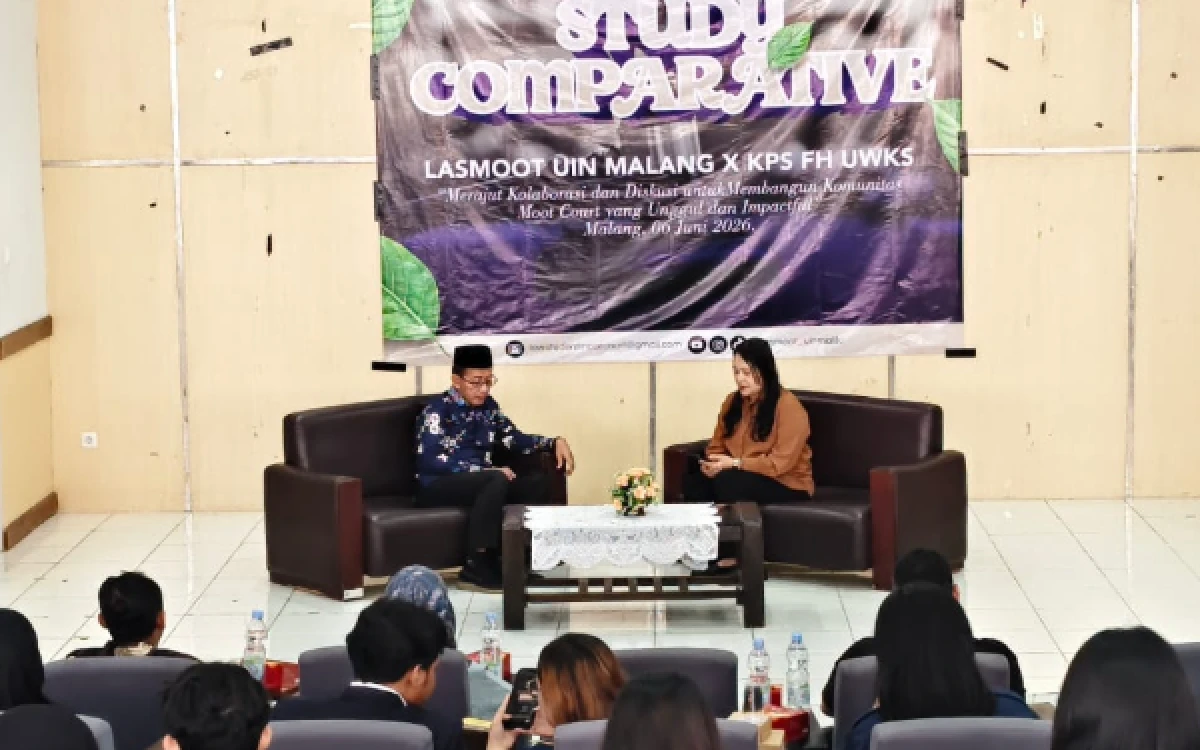 Foto Kunjungan mahasiswa FH UWKS ke LASMOOT UIN Malang, Sabtu, 6 Juni 2026