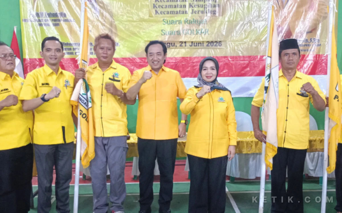 Thumbnail Berita - Tak Main-Main! Golkar Cilacap Bentuk Kekuatan hingga Akar Rumput, Bidik 12 Kursi DPRD