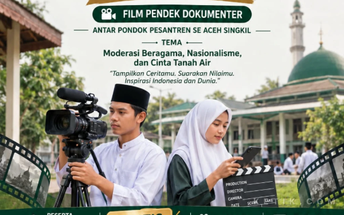 Thumbnail Berita - Sambut Hari Santri Nasional 2026, LTN-NU Aceh Singkil Gelar Lomba Festival Film Santri Antar Dayah