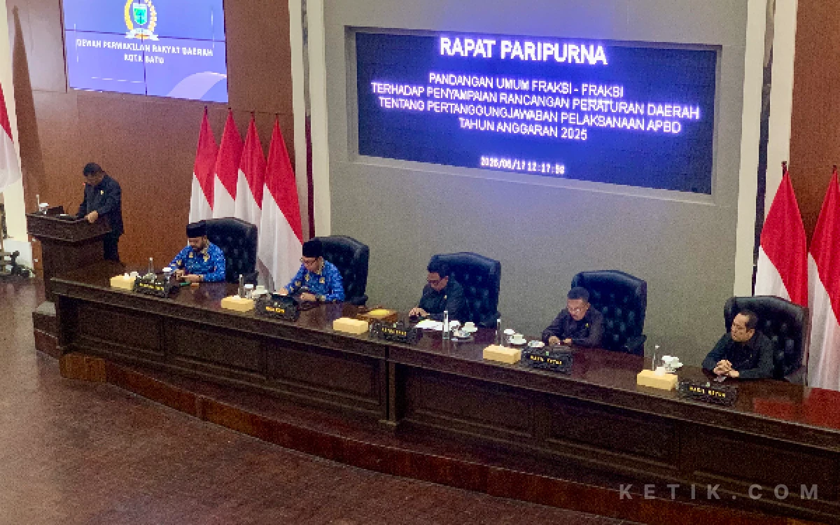 Thumbnail Berita - Meski Raih WTP ke-11, DPRD Kota Batu Beri Catatan untuk Pertanggung Jawaban APBD 2025