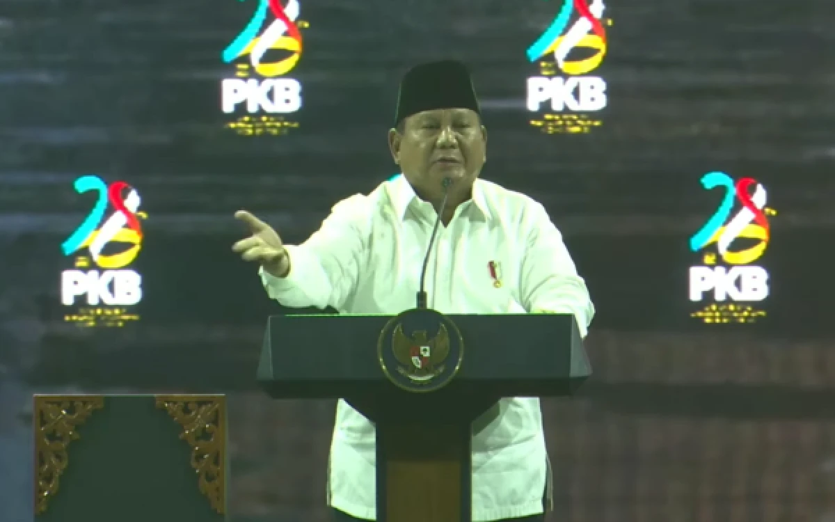 Thumbnail Berita - Prabowo Sebut Cak Imin, Dasco, dan Bahlil Pemimpin Kancil di Indonesia: Kalau Tiga Berkumpul Repot