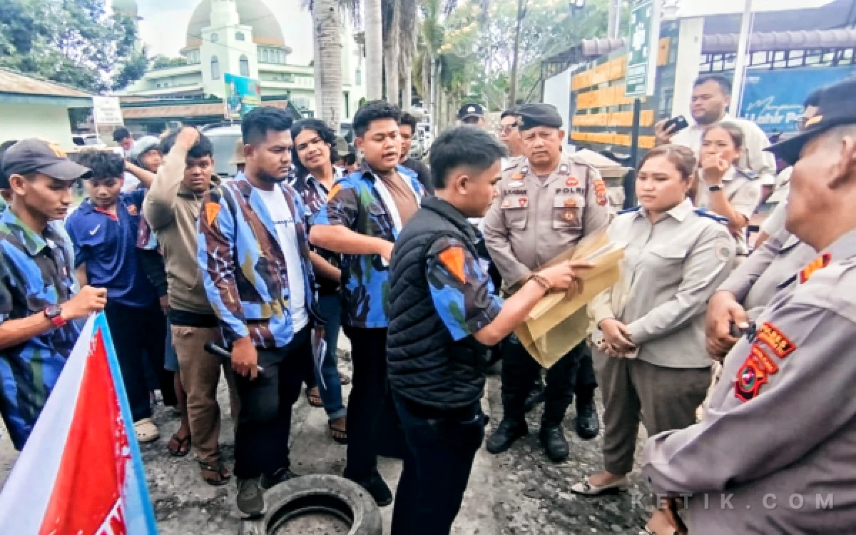 Thumbnail Berita - Sapma IPK Demo Penjualan Lahan Ilegal di Labura, BPN: Belum Ada Usulan HGU