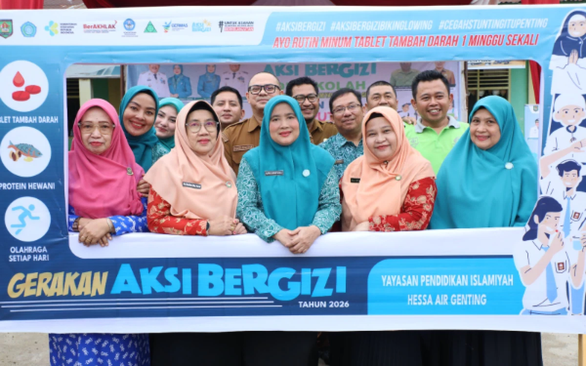 Thumbnail Berita - Pemkab Asahan Gelar Gerakan Aksi Bergizi di Sekolah, 450 Siswi Jadi Sasaran Pencegahan Anemia dan Stunting