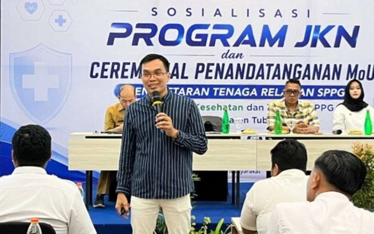 Thumbnail Berita - BPJS Kesehatan Bojonegoro Bidik Relawan Dapur MBG Untuk Kolaborasi Perlindungan JKN Di Tuban