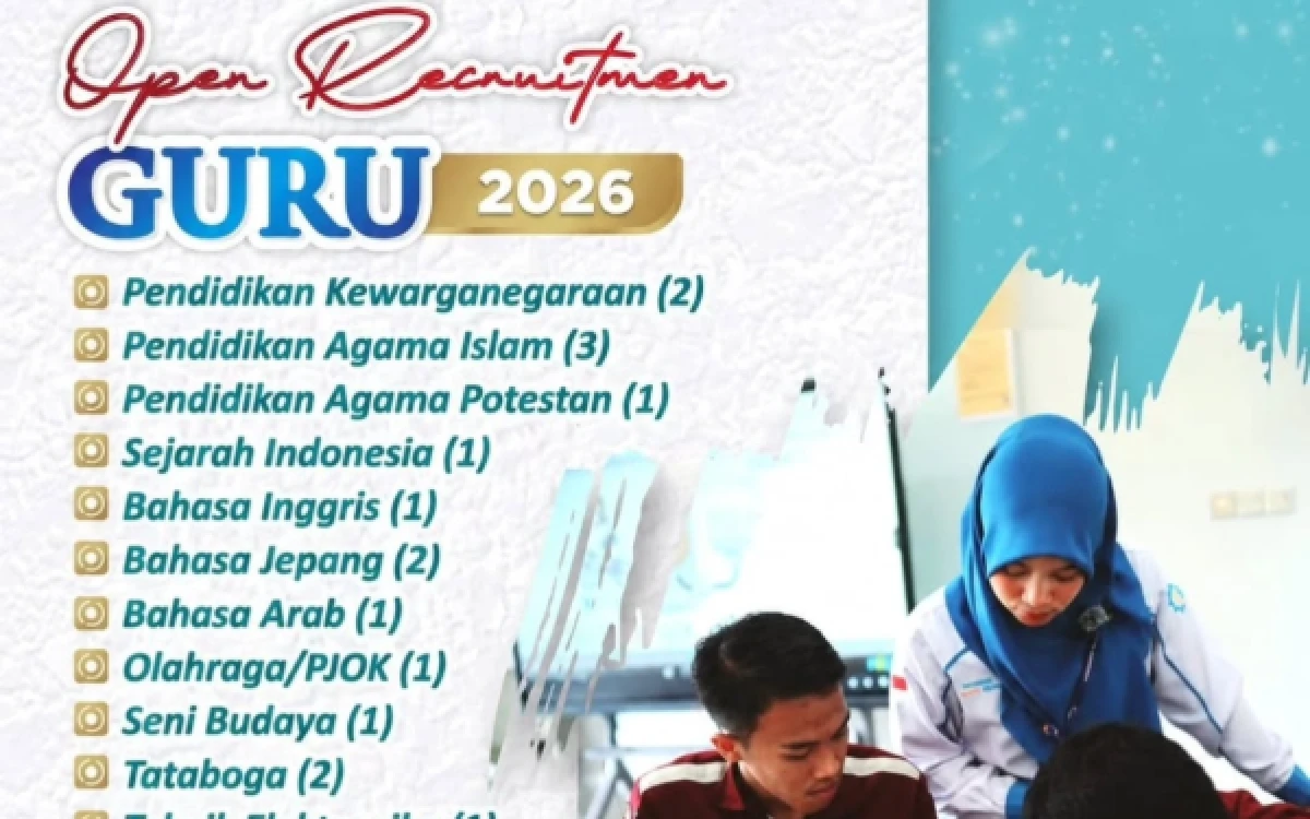 Thumbnail Berita - SMK Mutia Ngoro Buka Rekrutmen Guru Profesional, Simak Persyaratannya