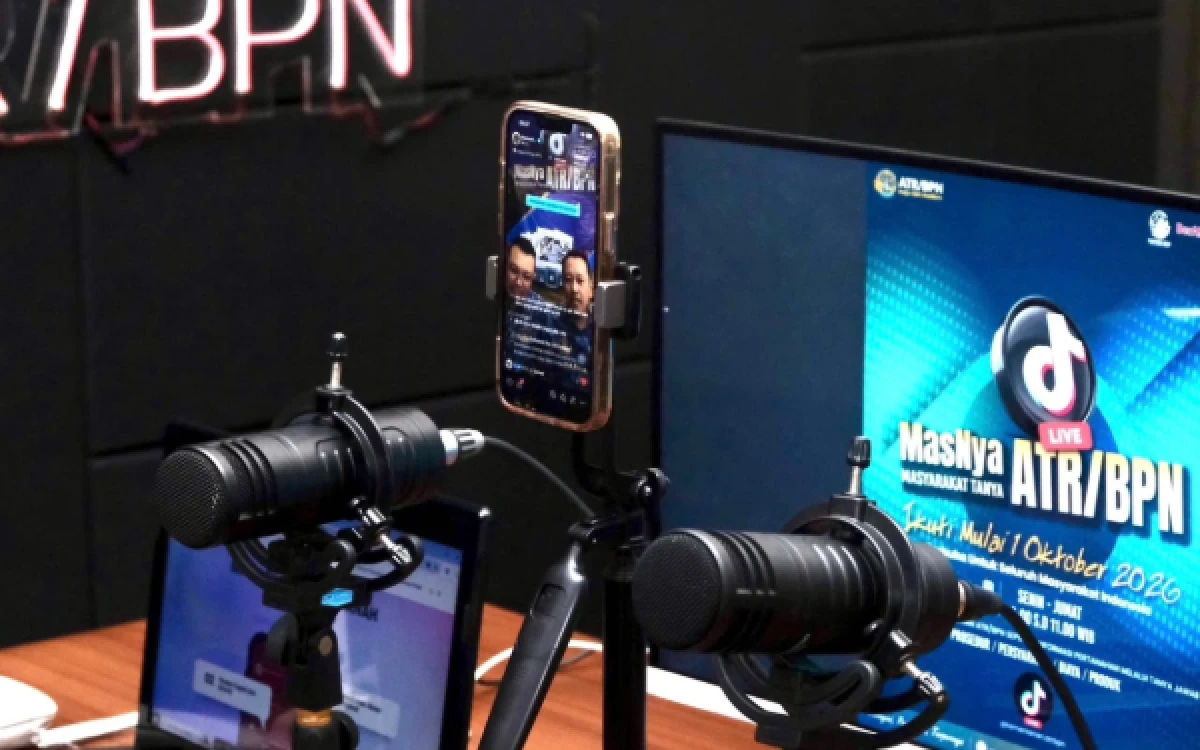 Thumbnail MasNya ATR/BPN Diluncurkan, Masyarakat Bisa Tanya Soal Layanan Pertanahan Lewat Live TikTok