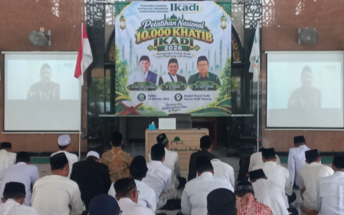 Thumbnail Berita - IKADI Sidoarjo Latih 50 Khatib, Perkuat Kualitas Dai Moderat dan Pemersatu Umat