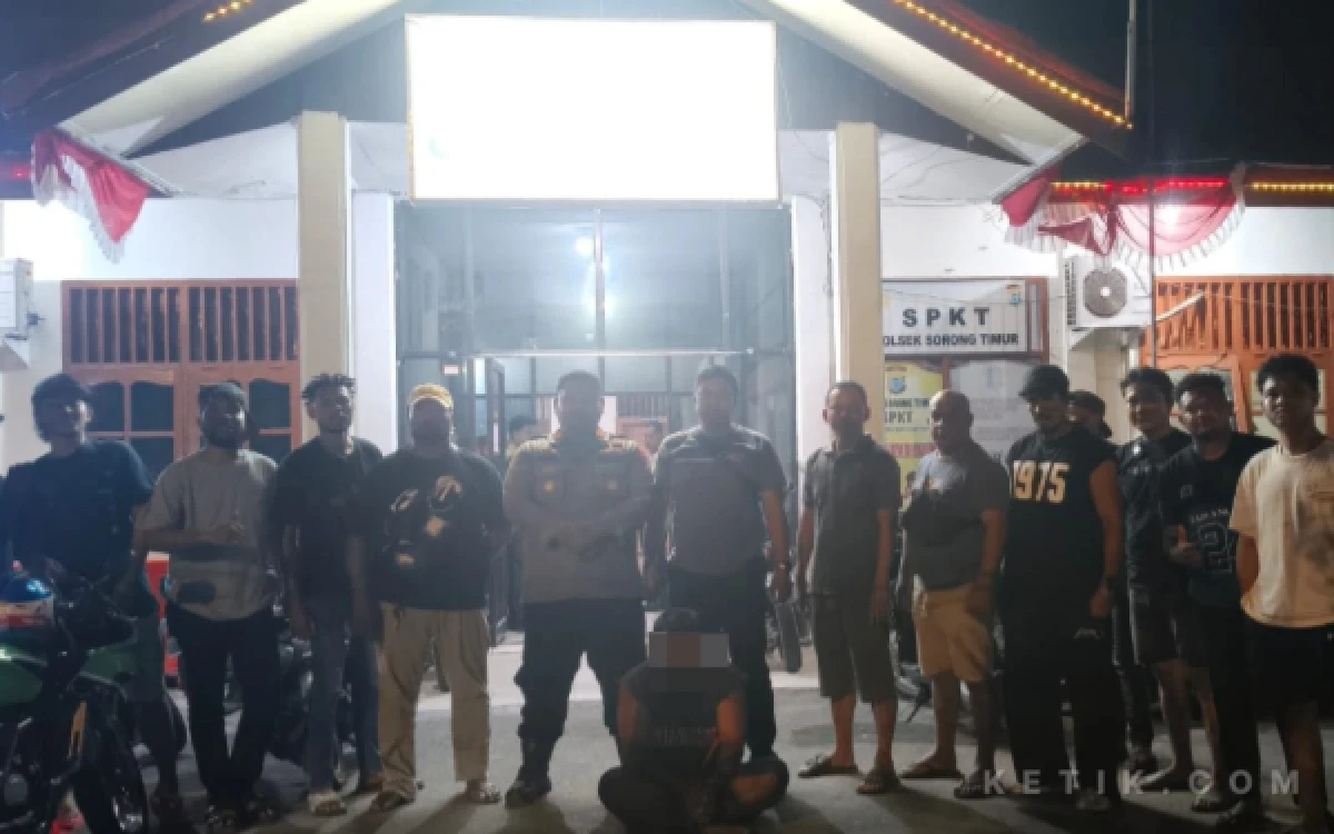 Thumbnail Berita - Terduga Pelaku Penganiayaan Pedagang Bakso di Sorong yang Viral Berhasil Ditangkap Polisi