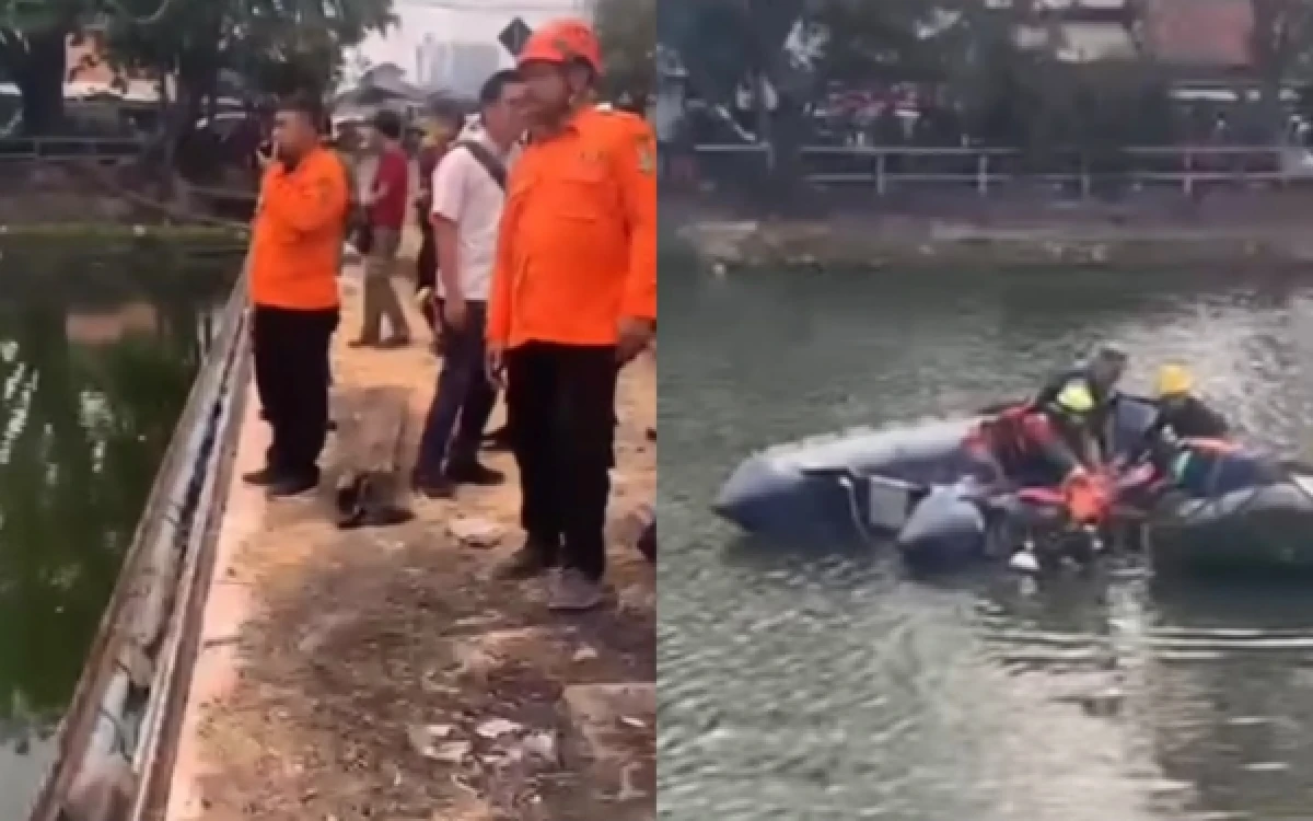 Thumbnail Berita - Korban Tenggelam di Sungai Jagir Ditemukan Meninggal Dunia