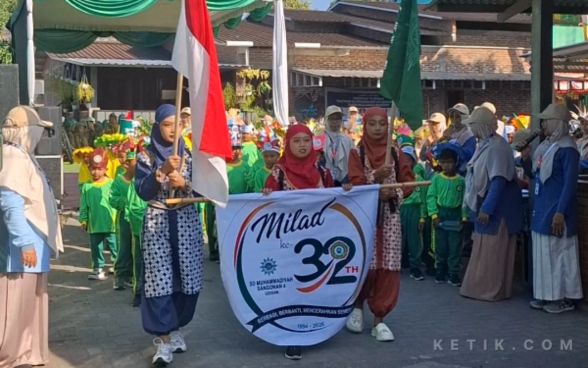 Thumbnail Berita - Milad Ke-32 SD Muhammadiyah Sangonan IV Godean Sleman, Teguhkan Komitmen Cerahkan Semesta