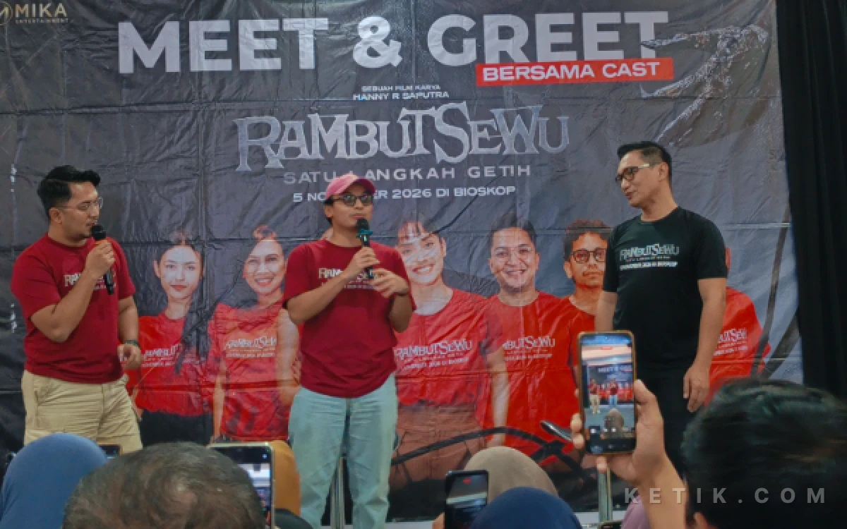 Thumbnail Berita - Meet & Greet Film Horor Rambut Sewu: Satu Langkah Getih Sedot Animo Pengunjung Gressmall Gresik