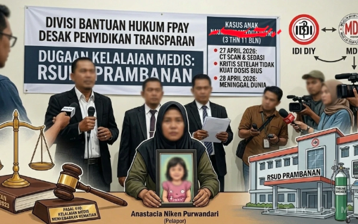 Thumbnail Berita - Dugaan Malpraktik di Sleman, Balita Meninggal Usai CT Scan