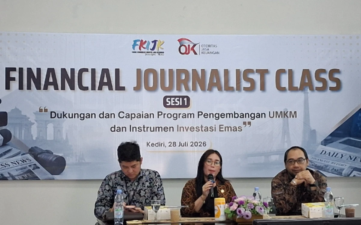 Thumbnail Berita - OJK Kediri Gandeng Insan Pers Perangi Investasi Bodong dan Pinjol Ilegal via Financial Journalist Class