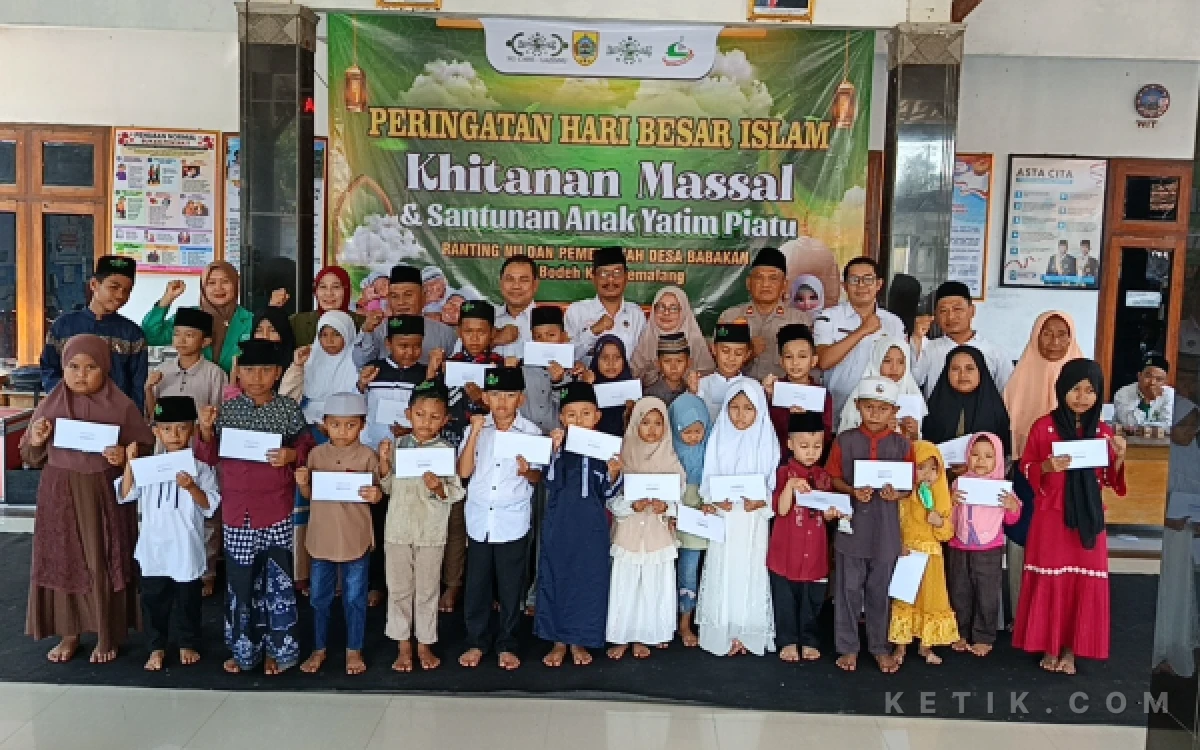 Thumbnail Berita - Khitan Massal dan Santunan Yatim di Babakan Pemalang, Dana Terkumpul Rp48,86 Juta