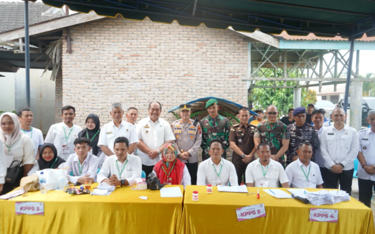 Thumbnail Berita - Bersama Forkopimda Bupati Asahan Monitoring Pelaksanaan Pilkades Serentak 2026