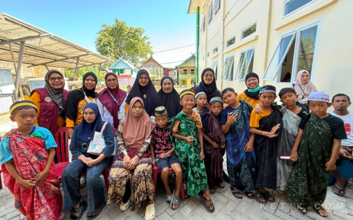 Foto Peserta Bakti Sosial Sirkum massal Di pukau Sarappo Pangkep