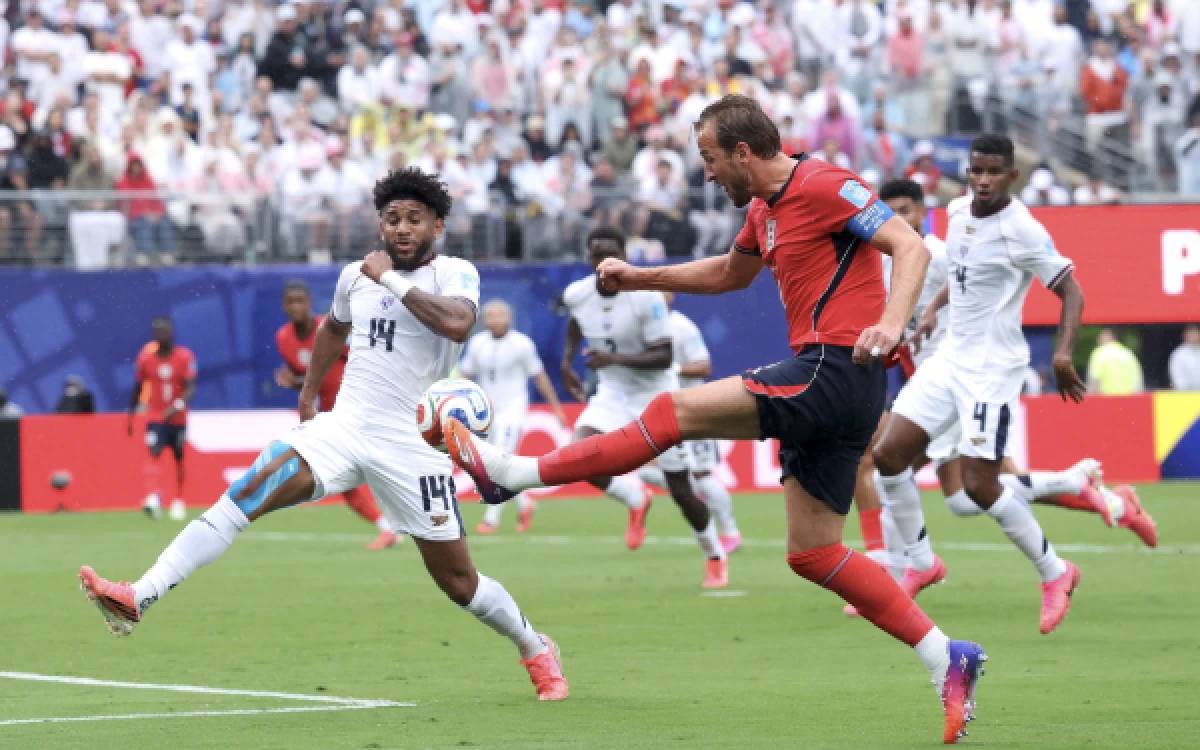 Thumbnail Berita - Hasil Piala Dunia 2026: Inggris Kalahkan Panama 2-0, Diwarnai Gol Rekor Harry Kane
