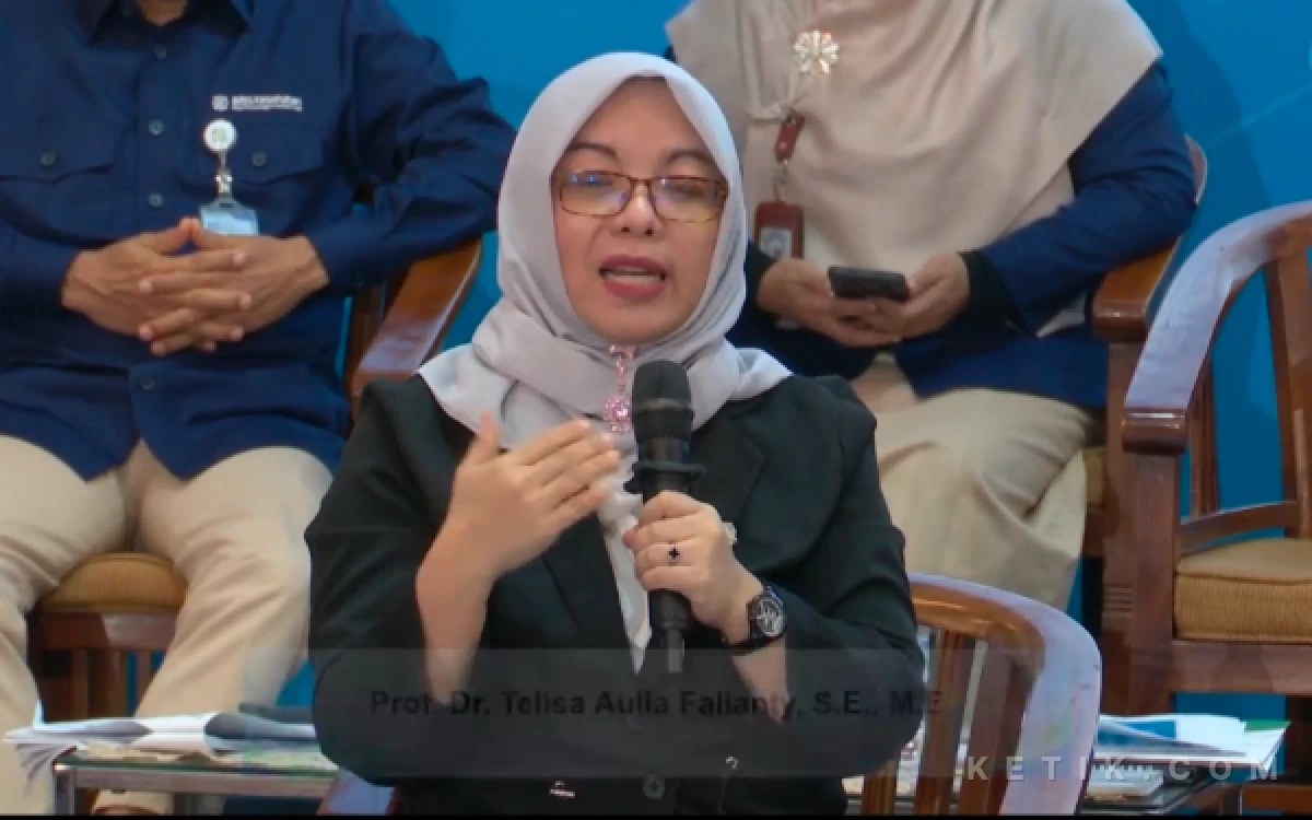 Foto Nara sumber Guru Besar FEB UI, Prof. Dr. Telisa Aulia Falianty, S.E., M.E