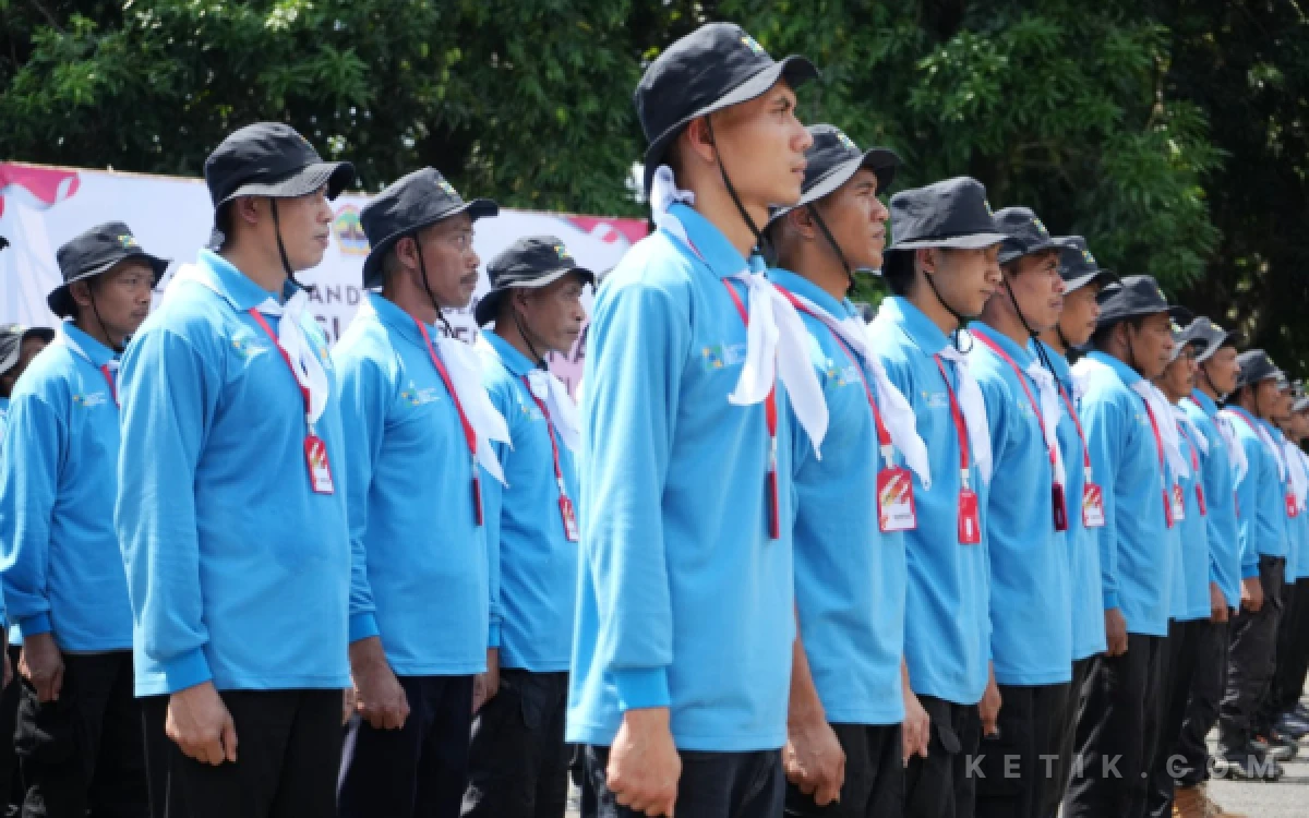 Thumbnail Berita - Penakir Resmi Jadi Kampung Siaga Bencana, Wamensos Apresiasi Tagana Pemalang