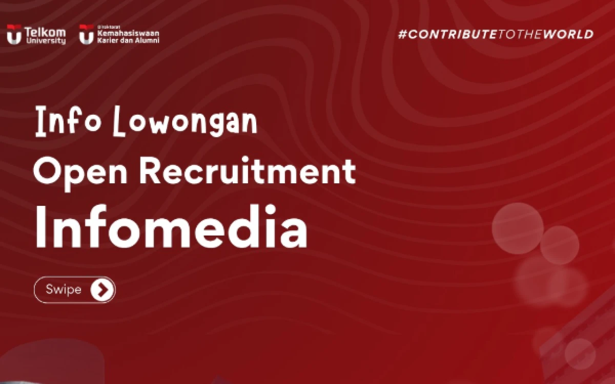 Thumbnail Berita - Telkom University Buka Rekrutmen 9 Posisi Project Based di Jakarta