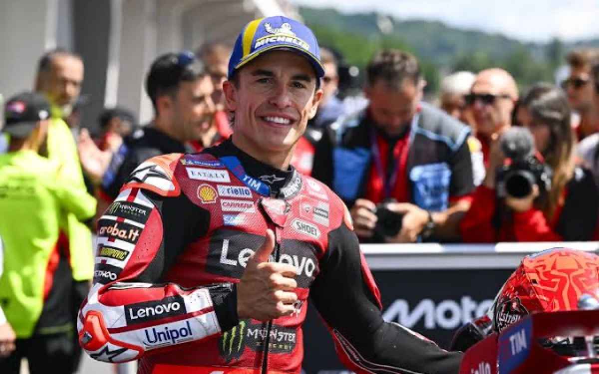 Thumbnail Berita - Marc Marquez Tegaskan Gelar Masih Jauh, Sebut Kejuaraan Belum Berakhir
