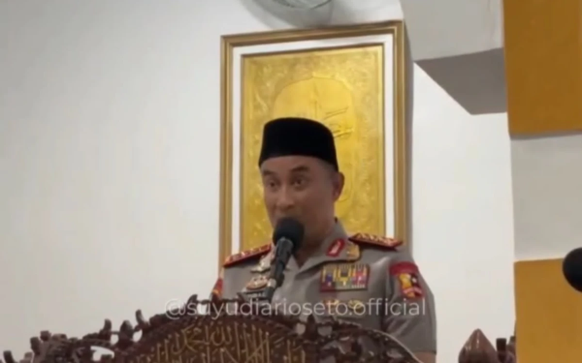 Thumbnail Berita - Kapolri Suyudi Ario Seto Ingatkan Personel Turun ke Masyarakat untuk Jaga Kamtibmas