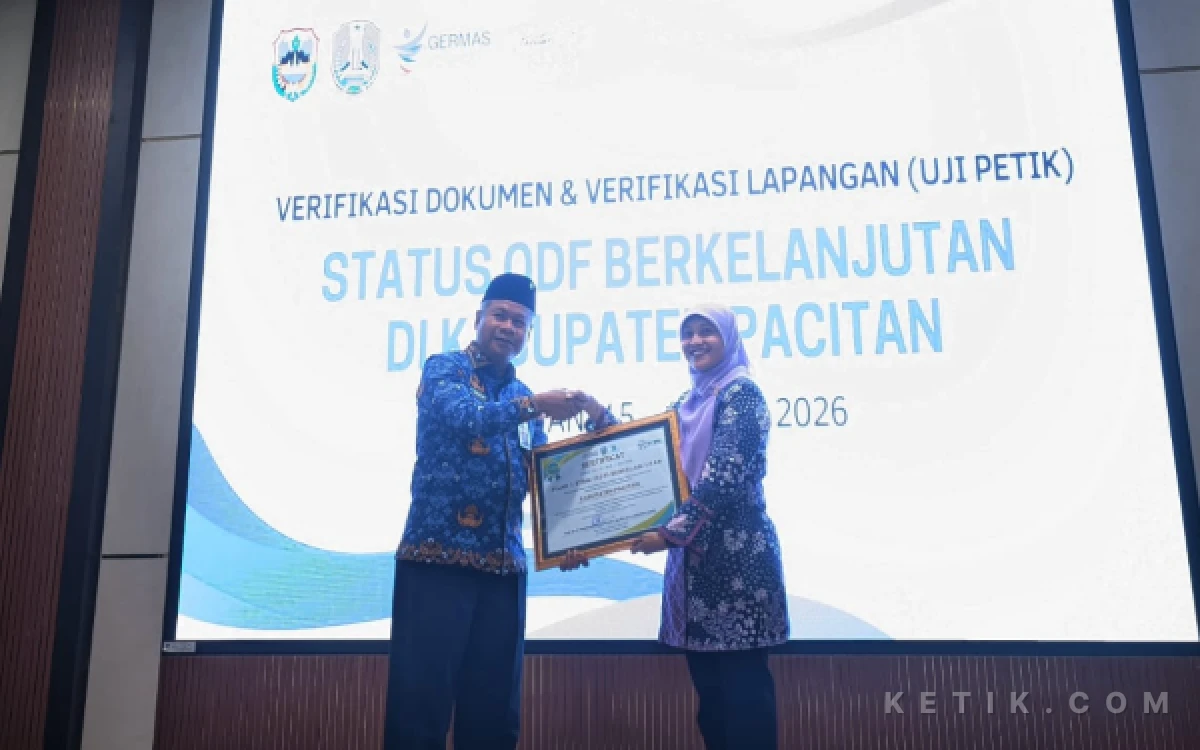 Thumbnail Berita - Keren! Pacitan Pertahankan Status Bebas BAB Sembarang Selama 12 Tahun, Lolos Re-Verifikasi ODF