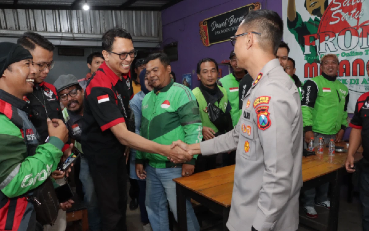 Thumbnail Berita - Kapolres Malang Ajak Komunitas Ojol Jadi Mitra Jaga Kamtibmas