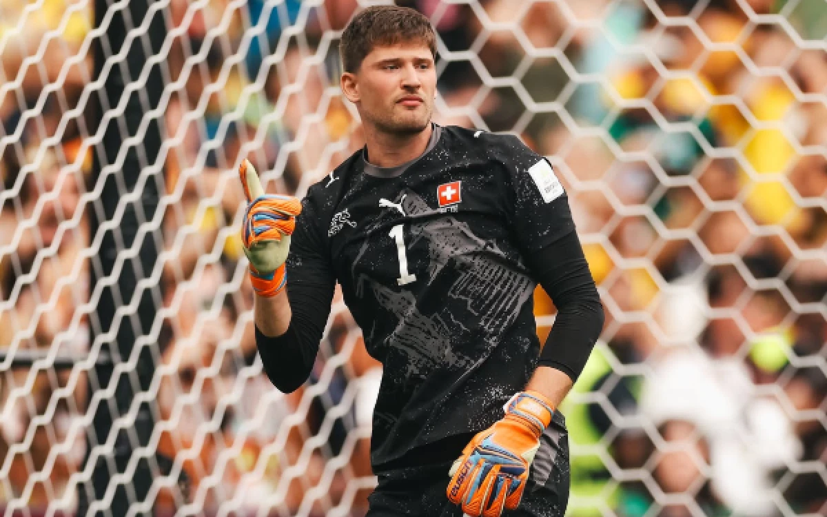 Thumbnail Berita - Bawa Swiss ke 8 Besar Piala Dunia 2026, Gregor Kobel: Ini Belum Berakhir!