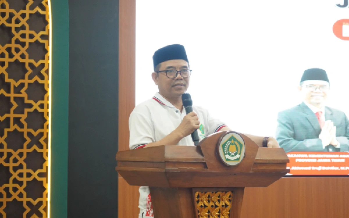 Thumbnail Berita - Expo Madrasah 2026, Kakanwil Kemenag Jatim Ingin Hapus Stigma Kampungan