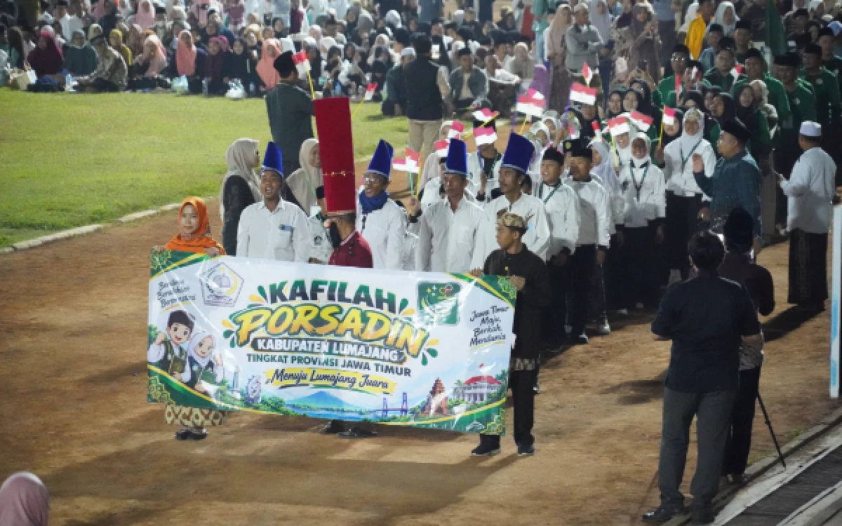 Thumbnail Berita - PORSADIN VII Jatim Resmi Dibuka, Kakanwil Jatim Sebut Jadi Momentum Perkuat Pembinaan Santri