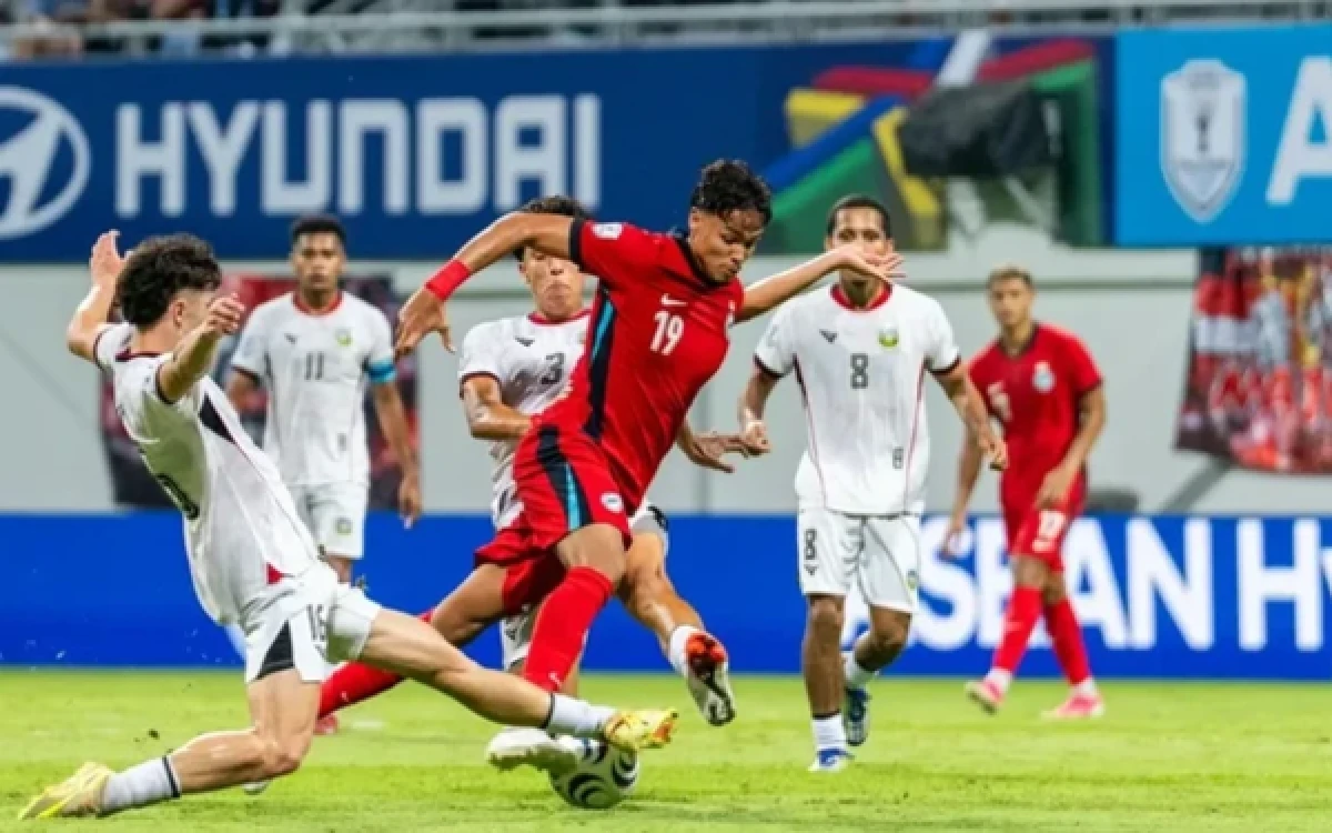 Thumbnail Berita - Indonesia Kuasai 58 Persen Bola, tapi Hanya Mampu Imbangi Singapura 1-1