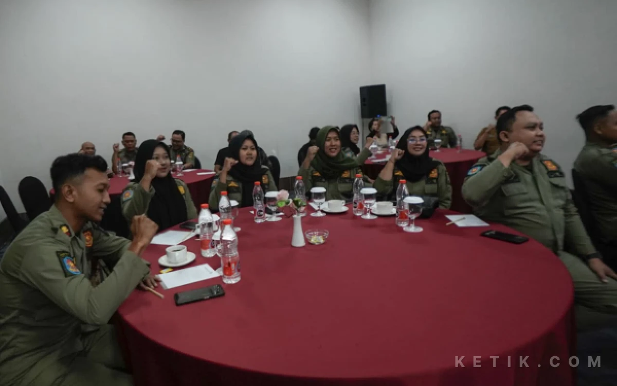 Foto Para peserta  Peningkatan Kapasitas Aparatur terkait Pelaksanaan Pemberantasan Barang Kena Cukai Ilegal BKO ( foto : sholahudin/ susilo/ ketik.com)