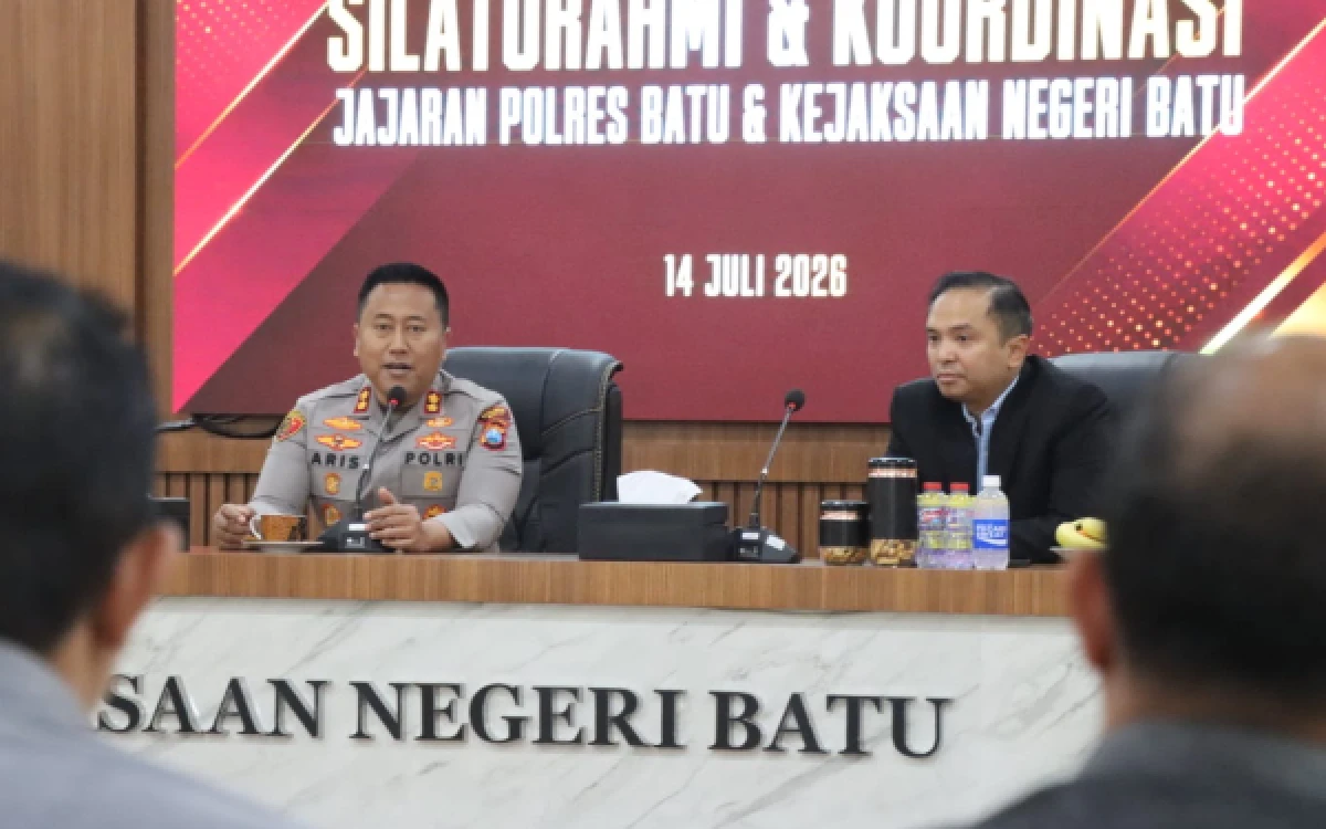 Thumbnail Berita - Kapolres Batu Temui Kajari Batu, Perkuat Sinergitas Penegakan Hukum dan Pelayanan Publik