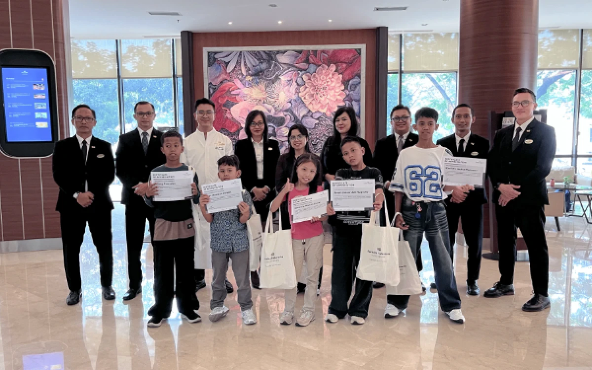 Thumbnail Berita - Santika Indonesia Hotels & Resorts Gandeng SOS Children's Villages Kenalkan Dunia Perhotelan pada Anak-Anak