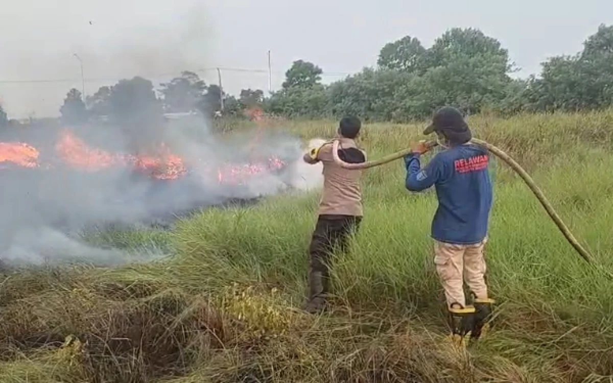 Thumbnail Berita - 16 Kasus Karhutla Ditangani Polda Sumsel, 20 Orang Jadi Tersangka