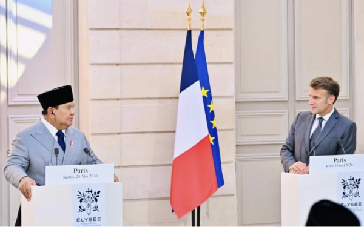 Thumbnail Berita - Presiden Prabowo dan Macron Sepakat Perkuat Sinergi Strategis Indonesia-Prancis