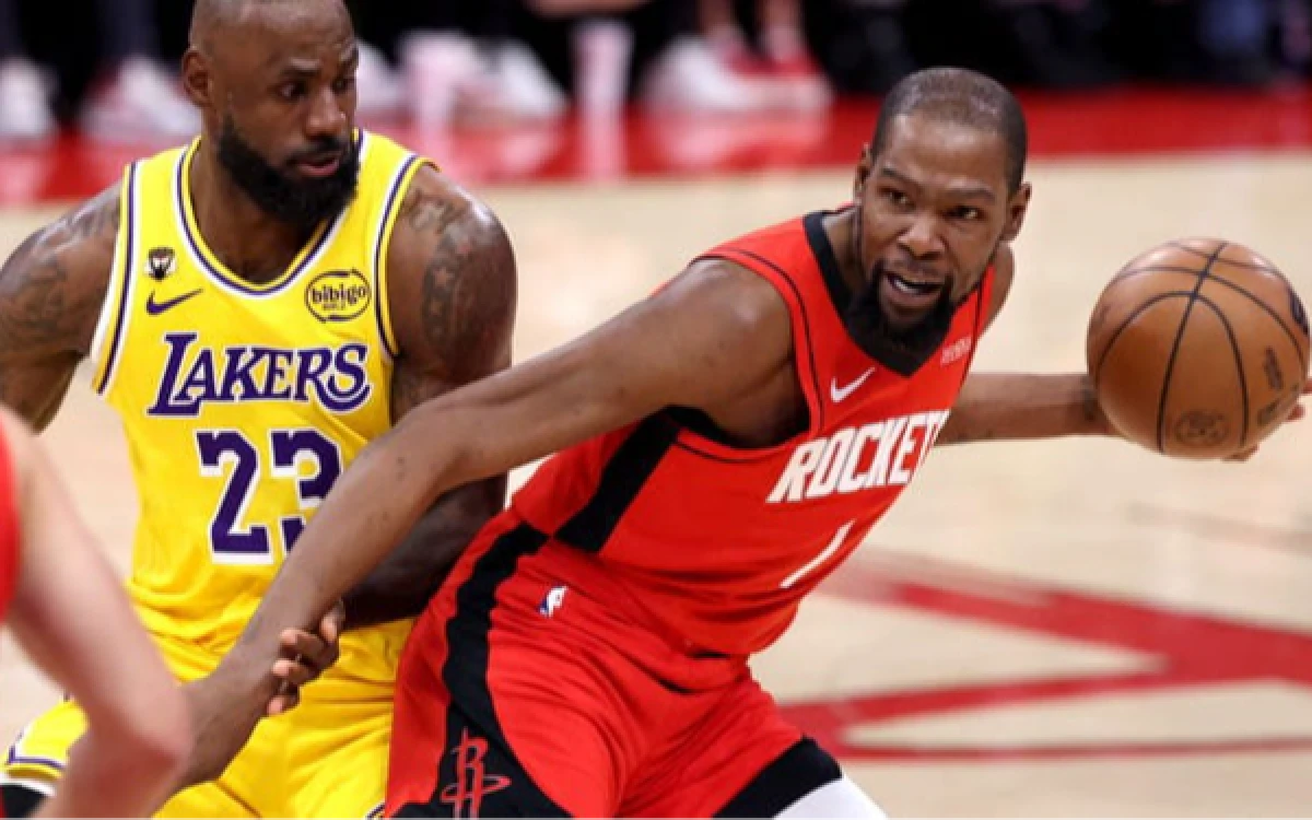 Thumbnail Berita - LA Lakers Tembus Semifinal Wilayah Barat Usai Bungkam Houston Rockets 98-78 di Game 6