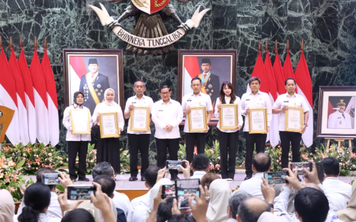 Thumbnail Pemprov DKI Jakarta Beri Penghargaan kepada Kementerian ATR/BPN atas Percepatan Pengamanan Aset