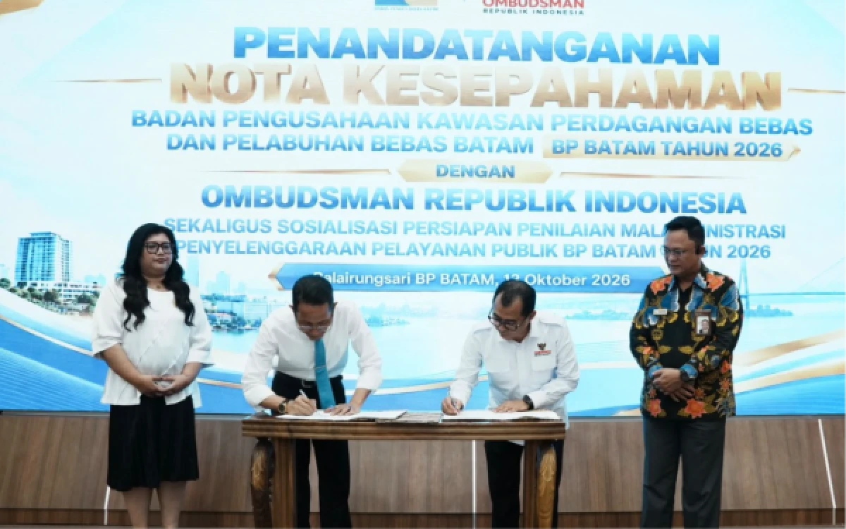 Thumbnail Berita - BP Batam dan Ombudsman RI Perkuat Pengawasan Pelayanan Publik