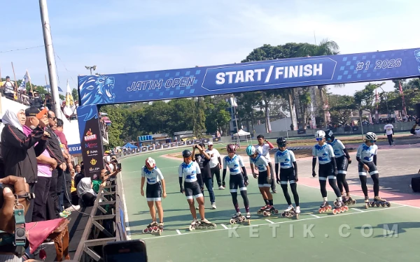 Thumbnail Berita - [FOTO] Diikuti 2.400 Atlet, Kejuaraan Sepatu Roda Jawa Timur Open 2026 di Kabupaten Malang Berlangsung Sukses