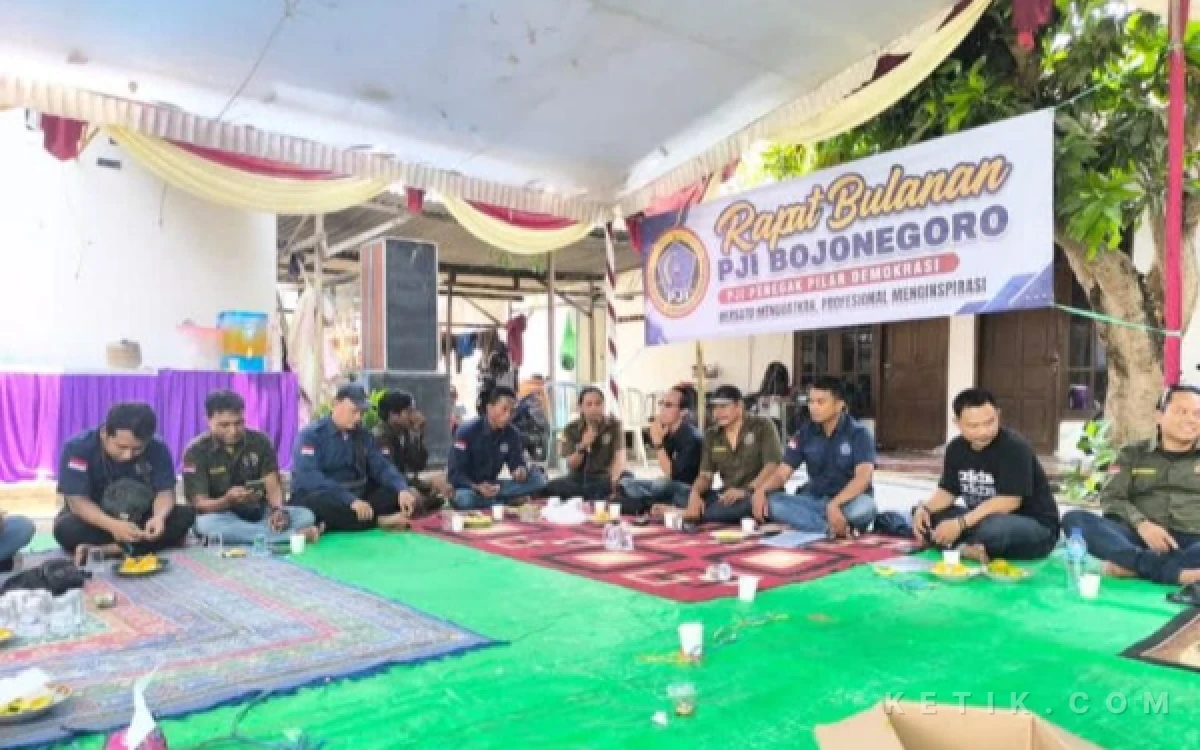 Thumbnail Berita - Kompak dalam Kebersamaan, PJI Bojonegoro Siap Perkuat Marwah dan Kemerdekaan Pers