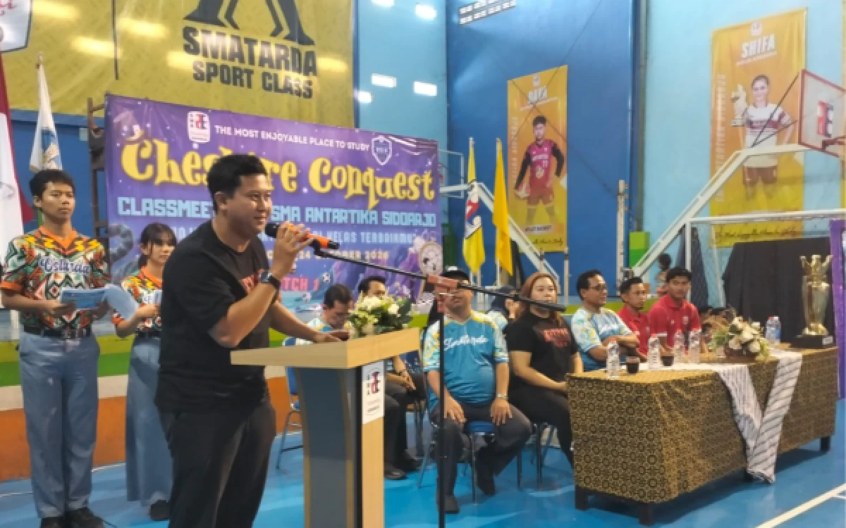 Thumbnail Berita - Deltras FC Jadi Tamu Istimewa SMA Antartika