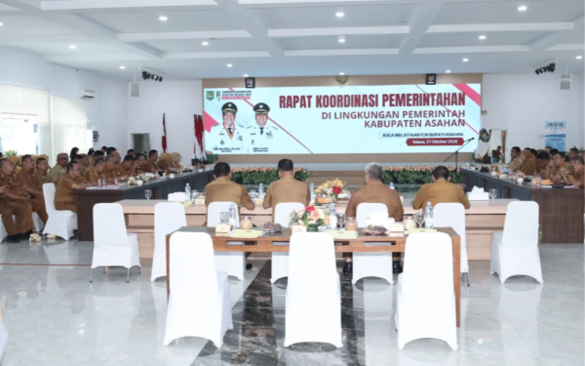 Thumbnail Berita - Wabup Asahan Tekankan Integritas dan Transparansi dalam Rakorpem Oktober 2026