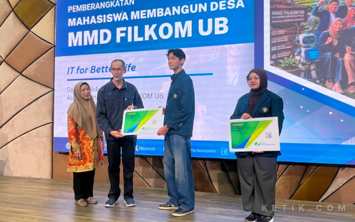 Thumbnail Berita - 760 Mahasiswa Filkom UB Terjun ke Blitar, Kawal Transformasi Digital Desa