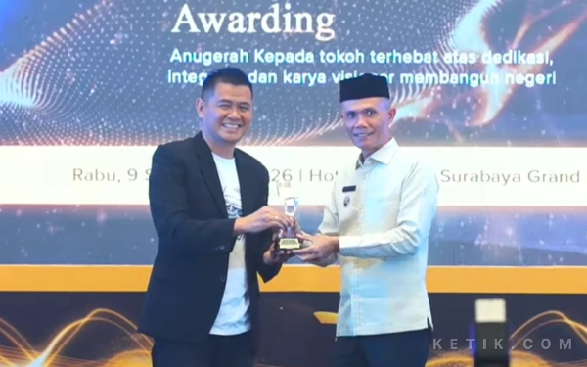 Thumbnail Berita - Raih Ketik Awards, Bupati Abdya Bawa Isu Ekonomi Rakyat ke Panggung Nasional