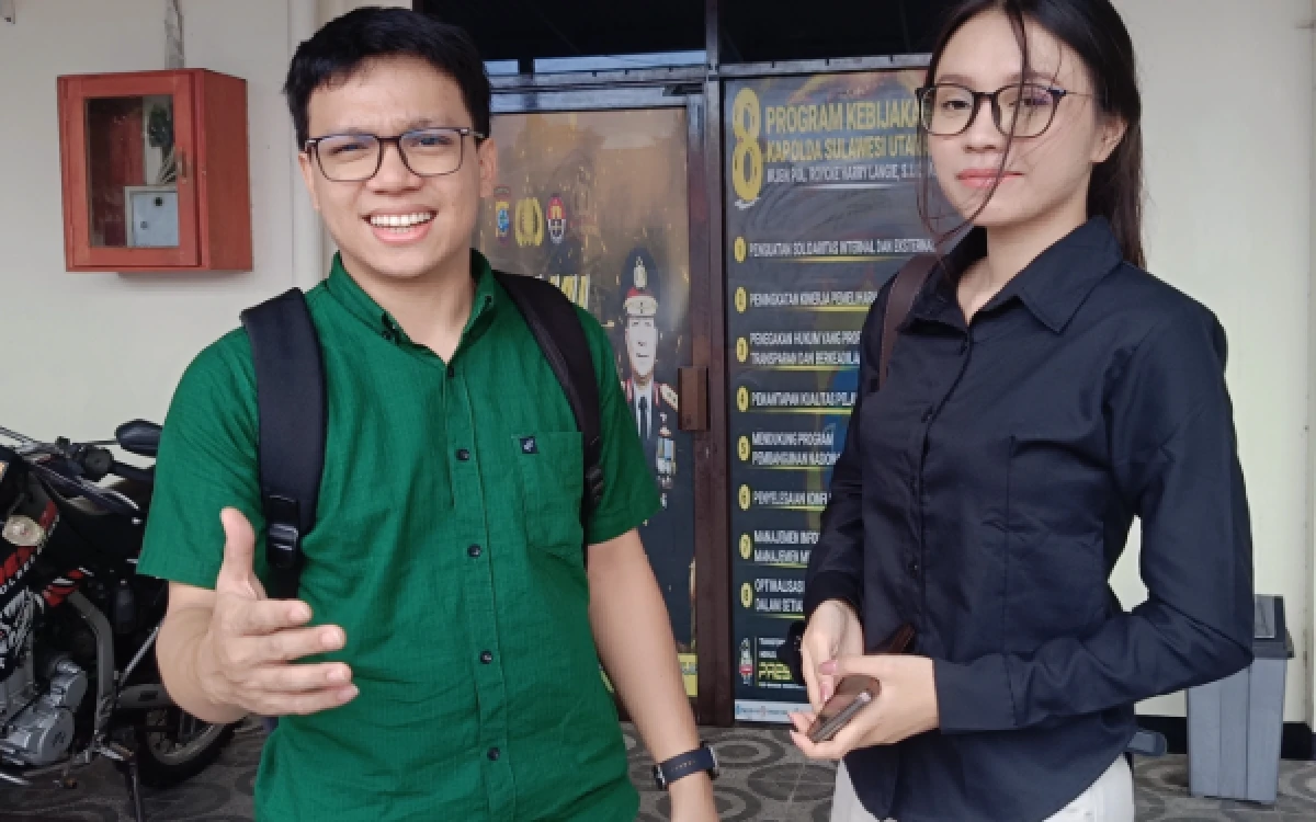 Thumbnail Berita - Minta Kepastian Hukum, Pengacara Direktur CV Multi Rempah Datangi Polres Bitung