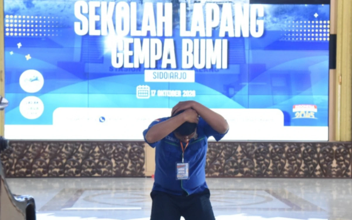 Thumbnail Berita - Warga Sidoarjo Belajar tentang Gempa dan Cara Siaga Menghadapinya