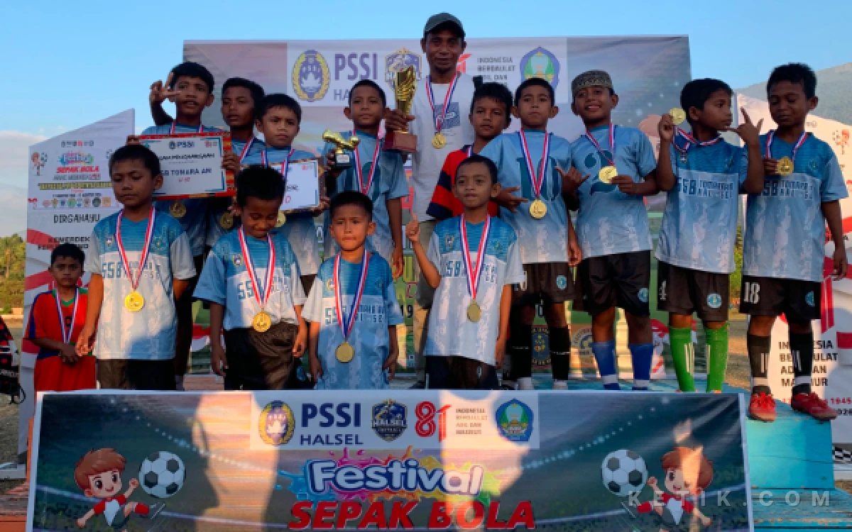 Thumbnail Berita - Perfect Run Tomara Am: 14 Gol, Clean Sheet, dan Takhta Juara U-10 Halmahera Selatan