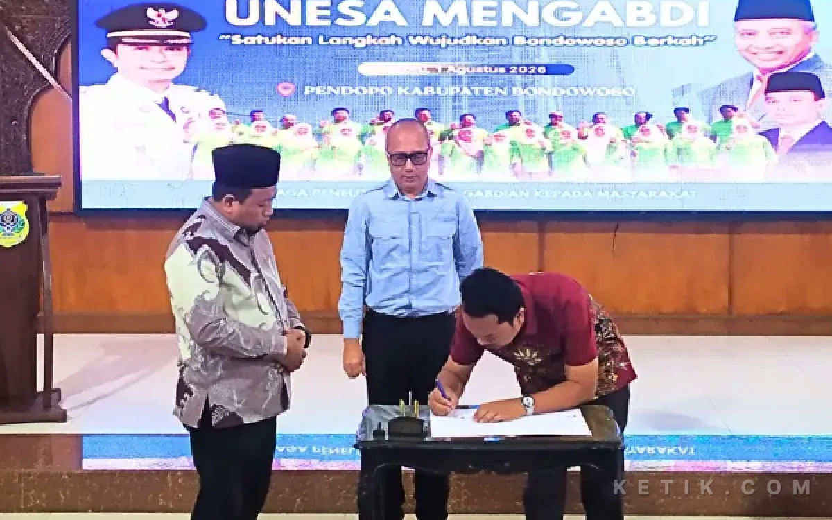 Thumbnail Berita - Kolaborasi Pemkab Bondowoso–UNESA Melaju, 105 Peserta Digembleng Kuasai AI hingga Smart Farming